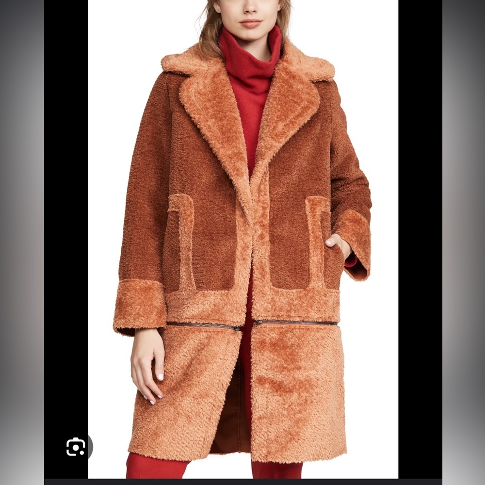 C/MEO collective Coat with zip off bottom